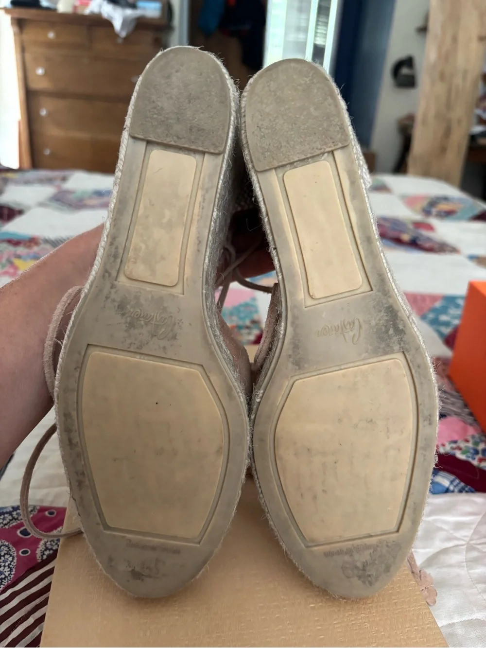 Castaner suede Carina espadrille